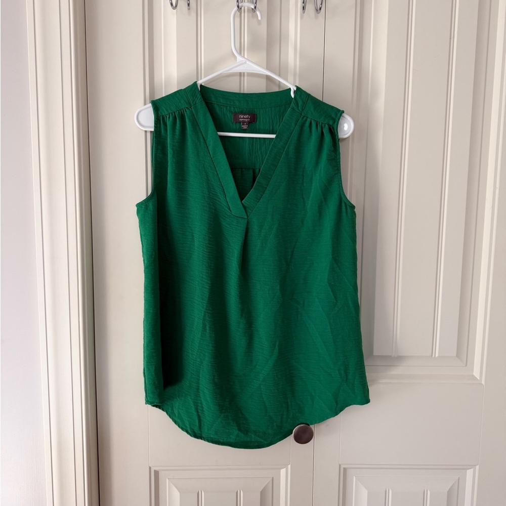 Green Work Blouse